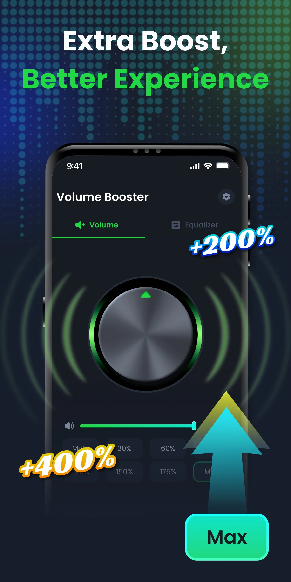 Volume Booster: Bass & EQ screenshot