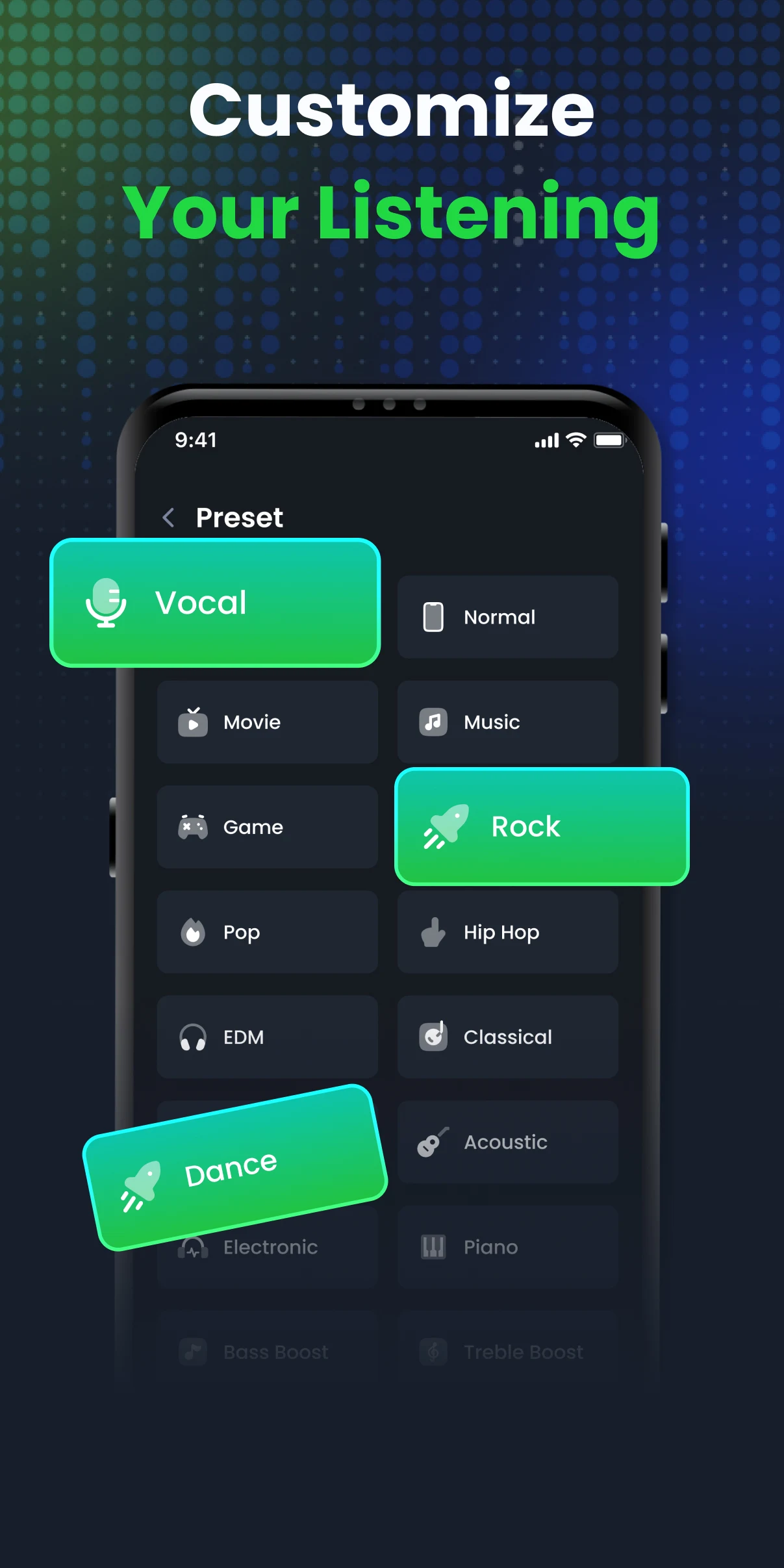 Volume Booster: Bass & EQ screenshot